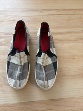 Kate Spade Keds Slip-On Plaid Canvas Sneaker